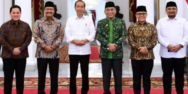 Jokowi dan ketua PBNU (dok. istimewa)
