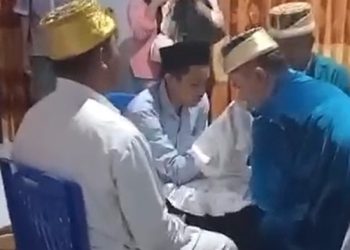 Viral video penganiayaan calon pengantin pria di Ternate (dok. istimewa)