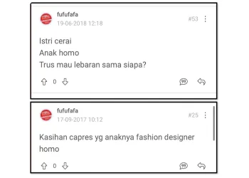 Akun Fufufafa diduga milik Gibran Rakabuming Raka (dok. istimewa)