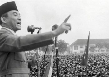 Mantan Presiden RI, Soekarno (dok. Perpustakaan Nasional)