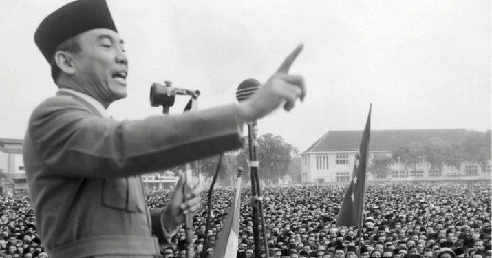 Mantan Presiden RI, Soekarno (dok. Perpustakaan Nasional)
