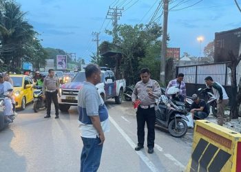 TKP kecelakaan Fradita Andini, di Boom Baru, Palembang, Sumatera Selatan (Sumsel). (dok. istimewa)