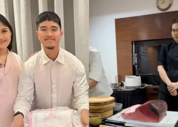 Erina Gudono dan Kesang Pangarep pamer makan omakase di rumah sakit (dok. istimewa)