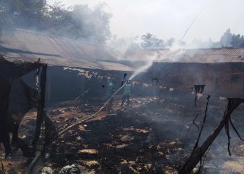 Kebakaran di Blok Sepeda Pasar Pecangaan dan Pabrik Kapuk di Jepara Berhasil Dipadamkan