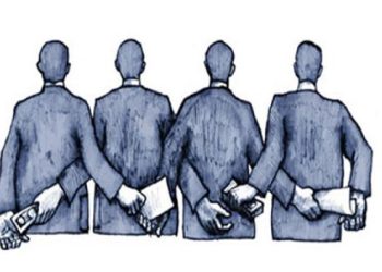 Ilustrasi Koruptor (dok. wrm.org.uy)