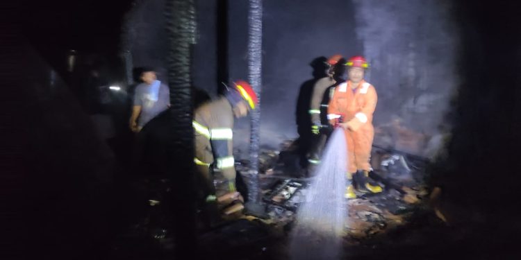 Api Hanguskan Rumah Warga di Blora, Sempat Ada Suara Gemuruh
