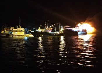 Kapal Nelayan Terbakar di Dermaga Wijayapura Cilacap, Kerugian Capai Rp 1 Miliar