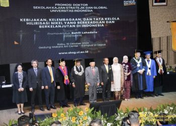 Bahlil Lahadalia mendapat gelar kehormatan dari Universitas Indonesia (dok. antaranews)