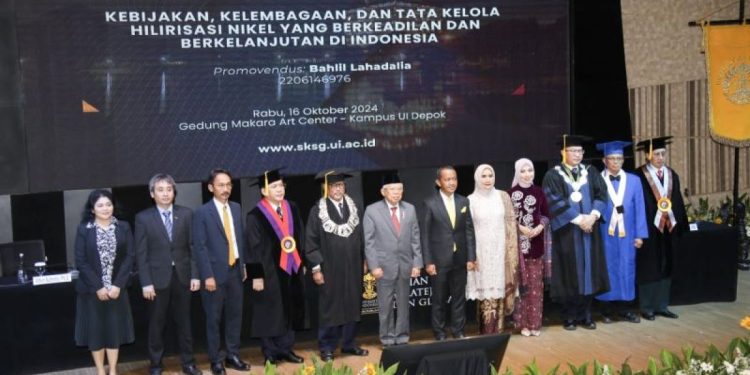 Bahlil Lahadalia mendapat gelar kehormatan dari Universitas Indonesia (dok. antaranews)