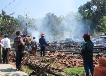 Kebakaran Hanguskan Rumah Warga di Blora, Diduga Akibat Korsleting Listrik