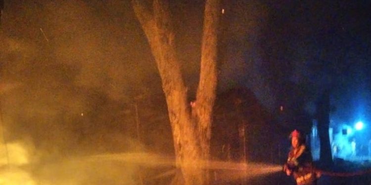 Kebakaran Hebat di Cepu, Usaha BBM Solar dan Warung Kopi Terbakar