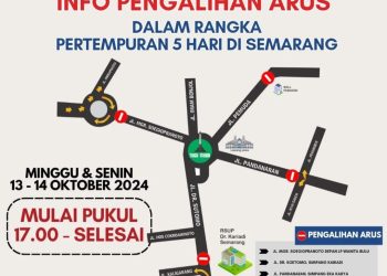 Kawasan Tugu Muda Semarang Ditutup, Ada Peringatan Pertempuran Lima Hari