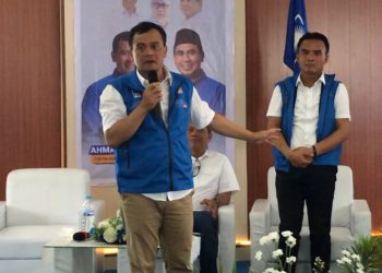 Ahmad Luthfi dan Sunarmin Ketua DPW PAN Jawa Tengah (dok. Panduga.id)