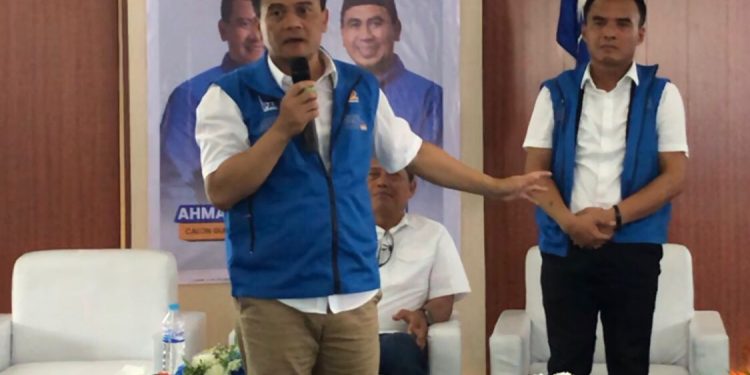 Ahmad Luthfi dan Sunarmin Ketua DPW PAN Jawa Tengah (dok. Panduga.id)