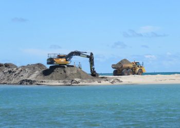 Ilustrasi penambangan pasir laut (dok. istimewa)