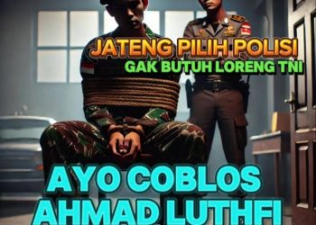 Tim Hukum Paslon 02 Pilgub Jateng Laporkan Akun Medsos Penyebar Foto Singgung TNI Polri