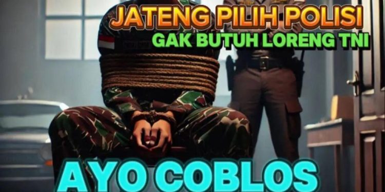 Tim Hukum Paslon 02 Pilgub Jateng Laporkan Akun Medsos Penyebar Foto Singgung TNI Polri