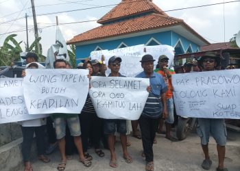 Warga Desa Tawangharjo Pati Gelar Aksi Protes di Kantor Kepala Desa, Desak Pelantikan Kadus Terpilih