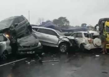 Kecelakaan tol Cipularang Km 92, Jawa Barat (dok. istimewa)