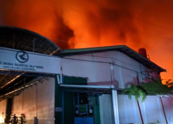Kebakaran Hanguskan Pabrik Sepeda Pasifik di Kawasan Industri Terboyo Semarang