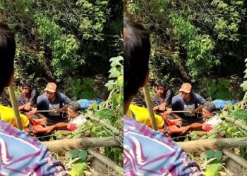 Ibu Hamil dan Anak Balita Terjatuh ke Jurang 20 Meter di Magelang