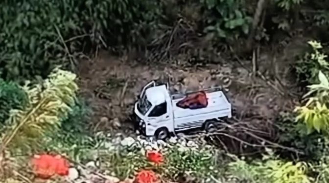 Kronologi Mobil Pick-Up Terjun ke Jurang di Rembang