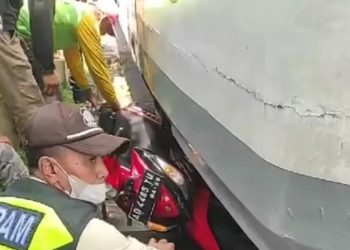 Kronologi Kecelakaan Motor dengan Kereta Api Batara Kresna di Solo