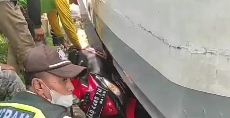 Kronologi Kecelakaan Motor dengan Kereta Api Batara Kresna di Solo