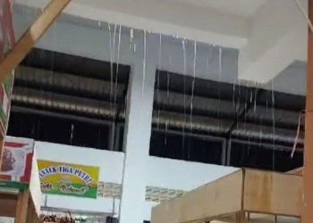 Kebocoran di Pasar Weleri Kendal (dok. istimewa)