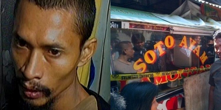 Banget Situmorang, penjual soto daging manusia (dok. istimewa)