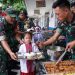 Program Makan Bergizi Gratis dilakukan oleh anggota TNI (dok. Humas Kodam II Sriwijaya)