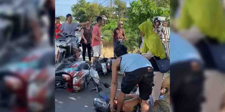 WNA Amerika aniaya lansia di Pangandaran (dok. istimewa)