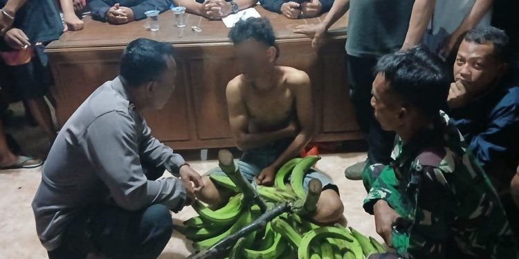 Remaja pencuri pisang di Kabupaten Pati (dok. istimewa)