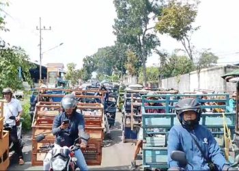 Pedagang sayur keliling digugat pemilik toko kelontong Rp 500 juta (dok, istimewa)