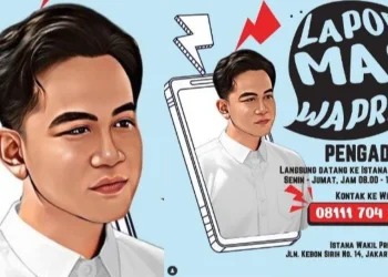 Setwapres tingkatkan layanan ‘Lapor Mas Wapres’ Gibran. (dok. istimewa)