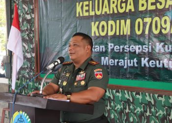 Komandan Kodim 0709 Kebumen, Letkol CZI Ardianta Purwandhana (dok. istimewa)