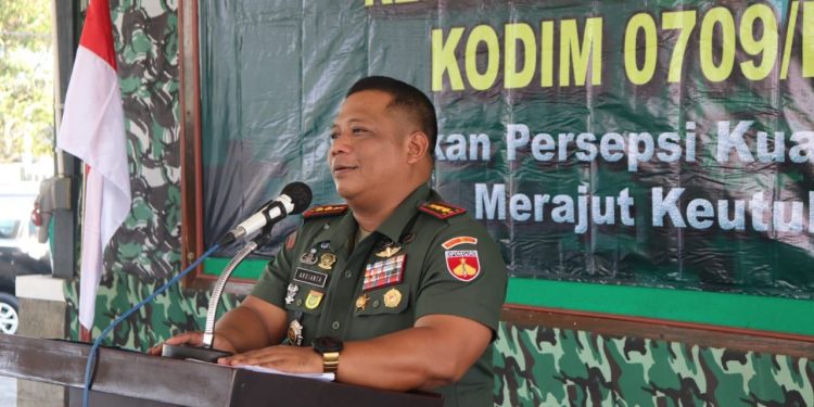 Komandan Kodim 0709 Kebumen, Letkol CZI Ardianta Purwandhana (dok. istimewa)