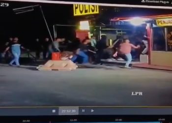 Puluhan oknum TNI diduga menyerang Polres Tarakan, Kalimantan Utara. (dok. istimewa)