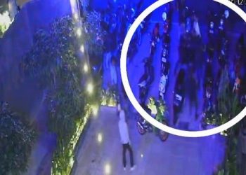 Bentrok antara personel TNI AL dan TNI AD di THM Leko, Tanjungpinang, menewaskan 1 anggota TNI AL. (dok. istimewa)