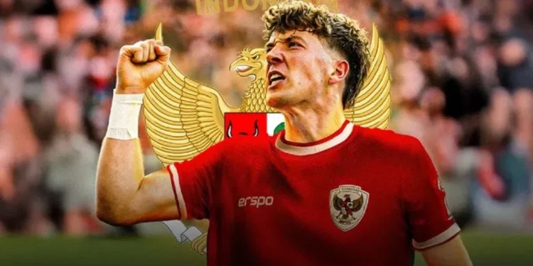 Pemain Timnas Indonesia Ole Romeny (dok. PSSI)