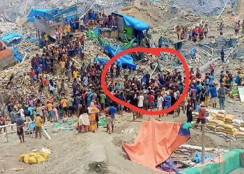 Tujuh penambang tewas setelah tertimbun longsor di kawasan tambang emas ilegal di Gunung Botak, Desa Wamsait, Kecamatan Waelata, Kabupaten Buru, Maluku (dok. istimewa)