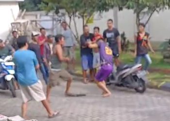 Pembacokan prajurit TNI di Mertoyudan, Magelang (dok. istimewa)