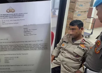 Oknum polisi minta THR kena sanksi (dok. istimewa)