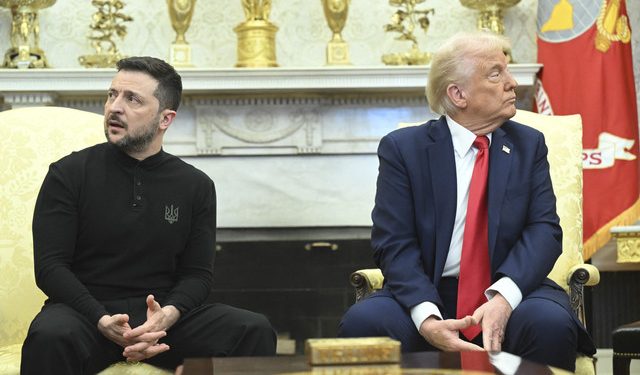 Presiden Ukraina Zelensky dan Presiden AS Donald Trump (dok. istimewa)