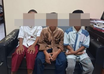 Bocah SD di Gresik curi motor di empat tempat berbeda (dok. istimewa)