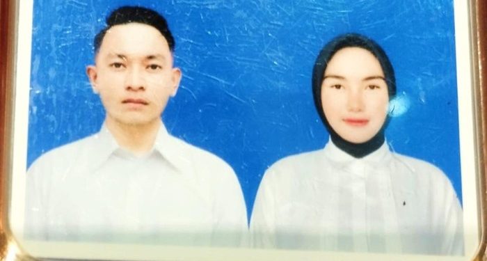 Juwita dan kekasihnya anggota TNI AL (dok. istimewa)