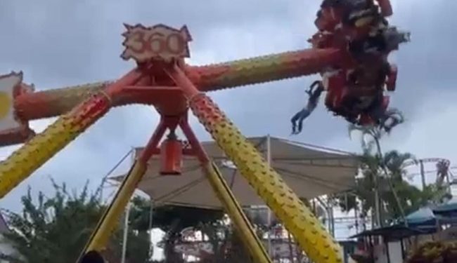 Wahana Pendulum 360 Jatim Park 1 memakan korban (dok. istimewa)