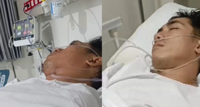 Satpam RS Mitra Keluarga Bekasi dianiaya keluarga pasien hingga kritis (dok. istimewa)