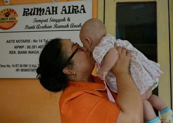 Maria Magdalena pengasuh anak korban HIV Aids di Semarang (dok. istimewa)
