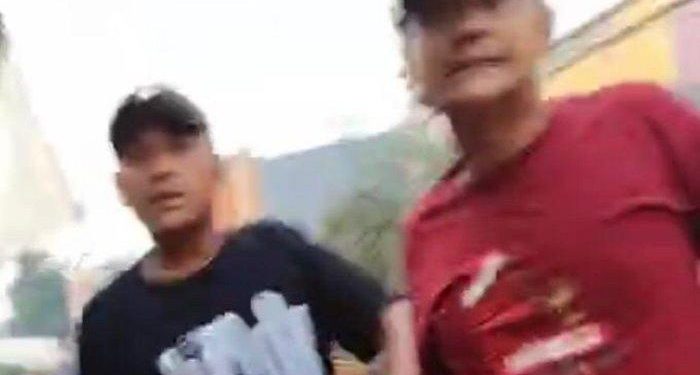 2 pria pemalak pedagang sayur di Pasar Bekasi ditangkap polisi (dok. istimewa)